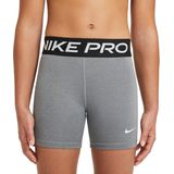Nike - Pro 3"-Short - Sportbroek - Carbon Heather - Polymateriaal