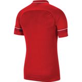 Nike Nike Dri-FIT Academy Sportpolo - Mannen - rood - donkerrood - wit