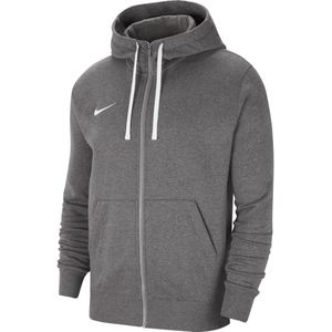 Nike park fleece full-zip hoodie in de kleur grijs.