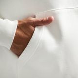 Nike - M Nk Flc Park20 Po Hoodie - Wit - Katoen