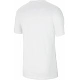 Nike - Printed T-Shirt - Heren - Wit - Katoen