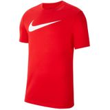Nike T-shirt - Unisex - rood wit 116 128