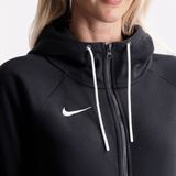 Nike Team Club 20 Sweater Met Rits Dames - Zwart