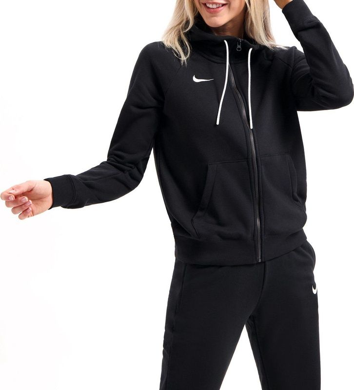 Nike Team Club 20 Sweater Met Rits Dames - Zwart