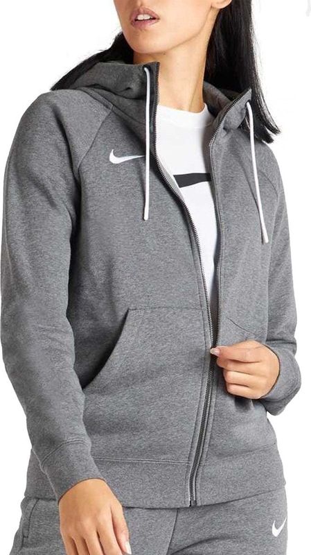 Nike - Park 20 Fleece FZ Hoodie - Grijs - Polyester & Katoen