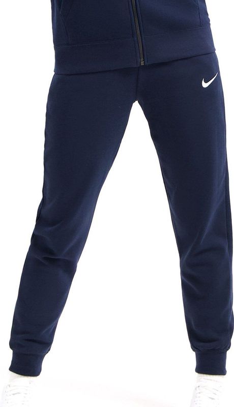 Nike - Park 20 - Trainingsbroek - Donkerblauw - Fleece - Met Ritszakken