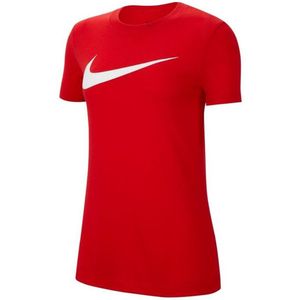 Nike Nike Park20 Dry Sportshirt - Vrouwen - rood - wit