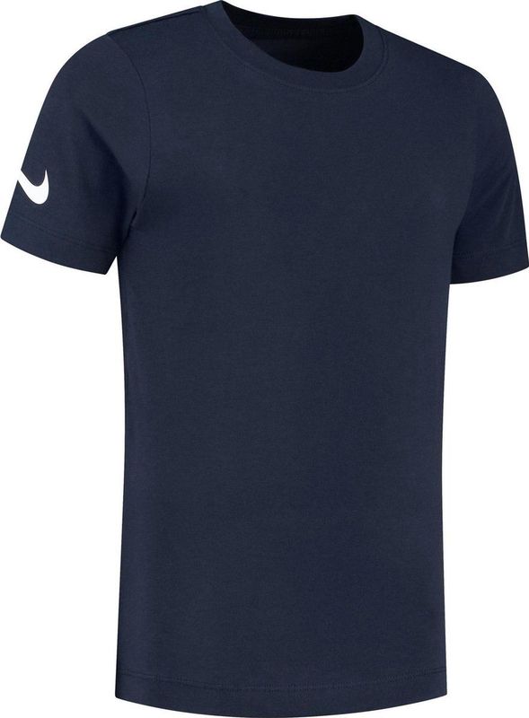 Nike - Team Club 20 - T-shirt - Nachtblauw/Wit - Uniseks voor Kinderen