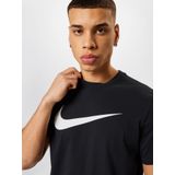 Nike - Sportswear Swoosh - T-shirt - Zwart - Korte Mouw - Heren