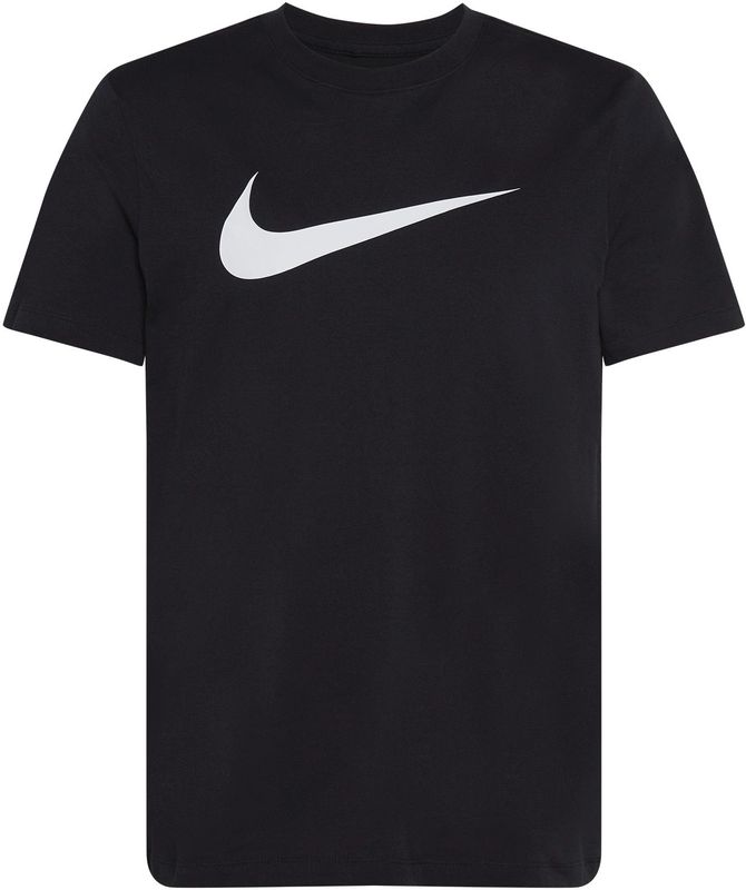 Nike - Sportswear Swoosh - T-shirt - Zwart - Korte Mouw - Heren