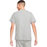 Nike Sportswear Functioneel shirt 'Swoosh'  grijs gemêleerd / wit