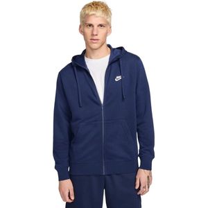 Nike - Club - Hoodie - Midnight Navy - Zacht Fleece