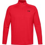 Under Armour UA Tech 2 0 Zip Heren Sportshirt - Rood