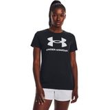 Under armour rival logo ss in de kleur zwart