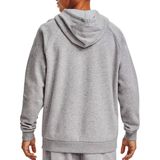 Hoodie - Katoenmix - Zwart - Fleece - Verstelbare Capuchon