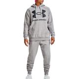 Hoodie - Katoenmix - Zwart - Fleece - Verstelbare Capuchon