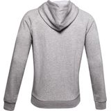 Hoodie - Katoenmix - Zwart - Fleece - Verstelbare Capuchon