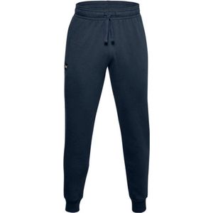 Under Armour Rival Fleece Sportbroek - Grijs - Katoenmix - Met Steekzakken