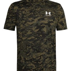 Under Armour ABC Camo Sportshirt - Heren - Groen Zwart