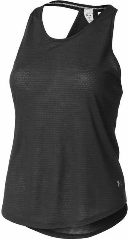 Under Armour Streaker - T-shirt - Zwart - Polyester - Anti-geurtechnologie