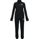 Under Armour UA Knit Track Suit Meisjes Trainingspak Zwart
