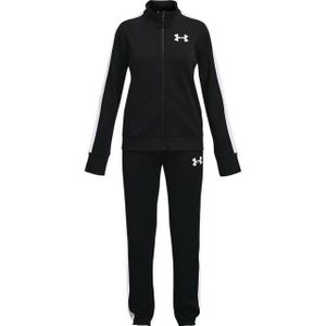 Under Armour UA Knit Track Suit Meisjes Trainingspak Zwart
