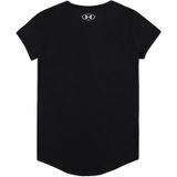 Under Armour - Grafisch T-shirt - Zwart - Katoenmix - Losse Pasvorm
