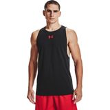 Under Armour Baseline Cotton Tanktop Heren sportshirts rood