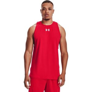 Under Armour Baseline Cotton Tanktop Heren sportshirts rood
