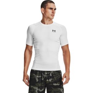 Under Armour - Compressie Sportshirt - Zwart - Polyester/Elastaan