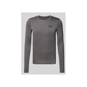 Under Armour - HeatGear - T-shirt - Zwart - Polyester/Elastaan - Compressie, Sneldrogend