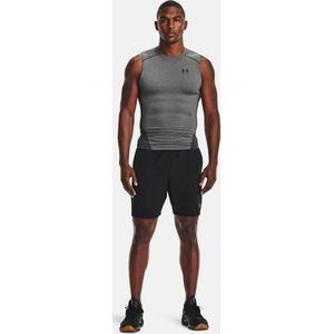 Under Armor - UA HG Armor Comp SL - Sporthemd - Zwart - Polyester/Elastaan