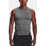 Under Armor - UA HG Armor Comp SL - Sporthemd - Zwart - Polyester/Elastaan