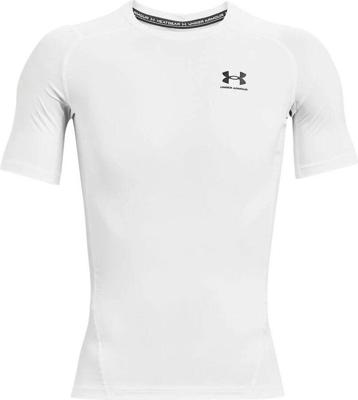 Under Armour - Compressie Sportshirt - Zwart - Polyester/Elastaan