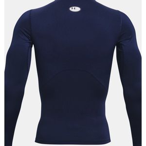 Under Armour UA Heatgear Armour Compressie Long Sleeve Heren Sportshirt Navy