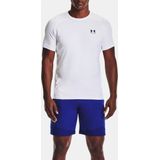 Under Armour T-Shirt HeatGear Armour Enganliegendes Kurzarm-Oberteil White (US LG)