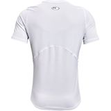 Under Armour T-Shirt HeatGear Armour Enganliegendes Kurzarm-Oberteil White (US LG)