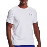 Under Armour T-Shirt HeatGear Armour Enganliegendes Kurzarm-Oberteil White (US LG)