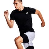 Under Armour UA HG Heatgear Armour Fitted Short Sleeve Heren Sportshirt Zwart
