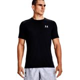 Under Armour UA HG Heatgear Armour Fitted Short Sleeve Heren Sportshirt Zwart