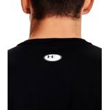 Under Armour UA HG Heatgear Armour Fitted Short Sleeve Heren Sportshirt Zwart