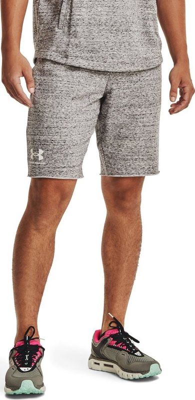 Under Armour Rival Terry Korte Broek Wit / Regular Man