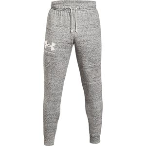 Under Armour - Rival Terry - Trainingsbroek - Zwart - 80% Katoen, 20% Polyester - Binnenbeenlengte 78 cm