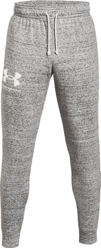 Under Armour - Rival Terry - Trainingsbroek - Zwart - 80% Katoen, 20% Polyester - Binnenbeenlengte 78 cm