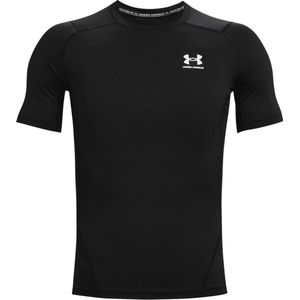 Under Armour - HeatGear® Armor - T-shirt - Zwart - Polyester/Elastaan