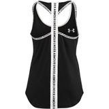 Under Armour - UA Knockout - Tanktop - Meisjes - Zwart - 90% Polyester, 10% Elastaan