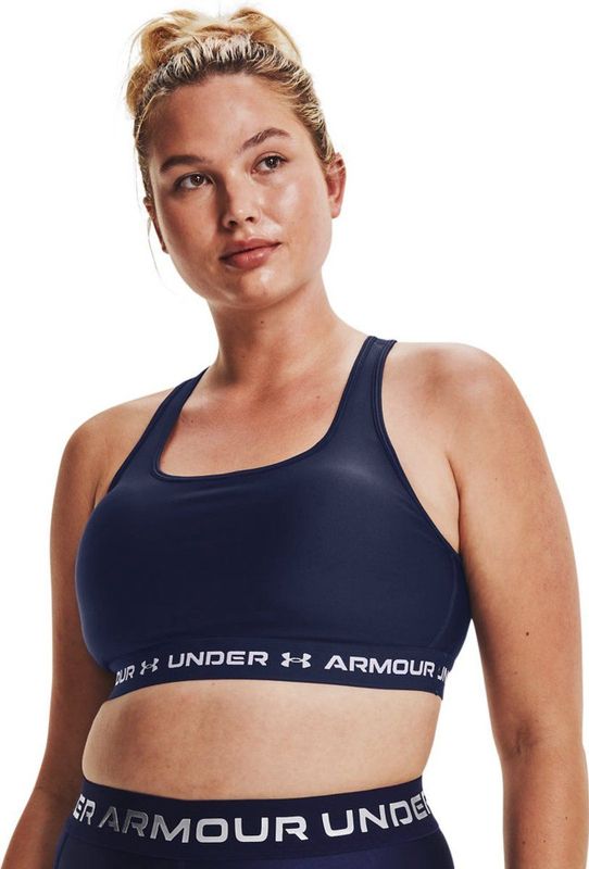 UA Crossback Mid Bra - NVY - Sport BH