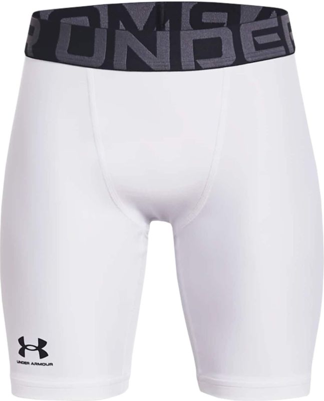 Under Armour Heatgear Compression Korte Leggings Wit Jongen