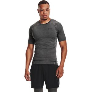 Under Armour Heatgear Shirt Heren - thermoshirts - grijs - Mannen