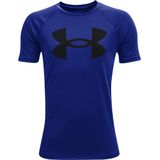 Short Sleeve T-Shirt Under Armour Tech Big Logo Blue
